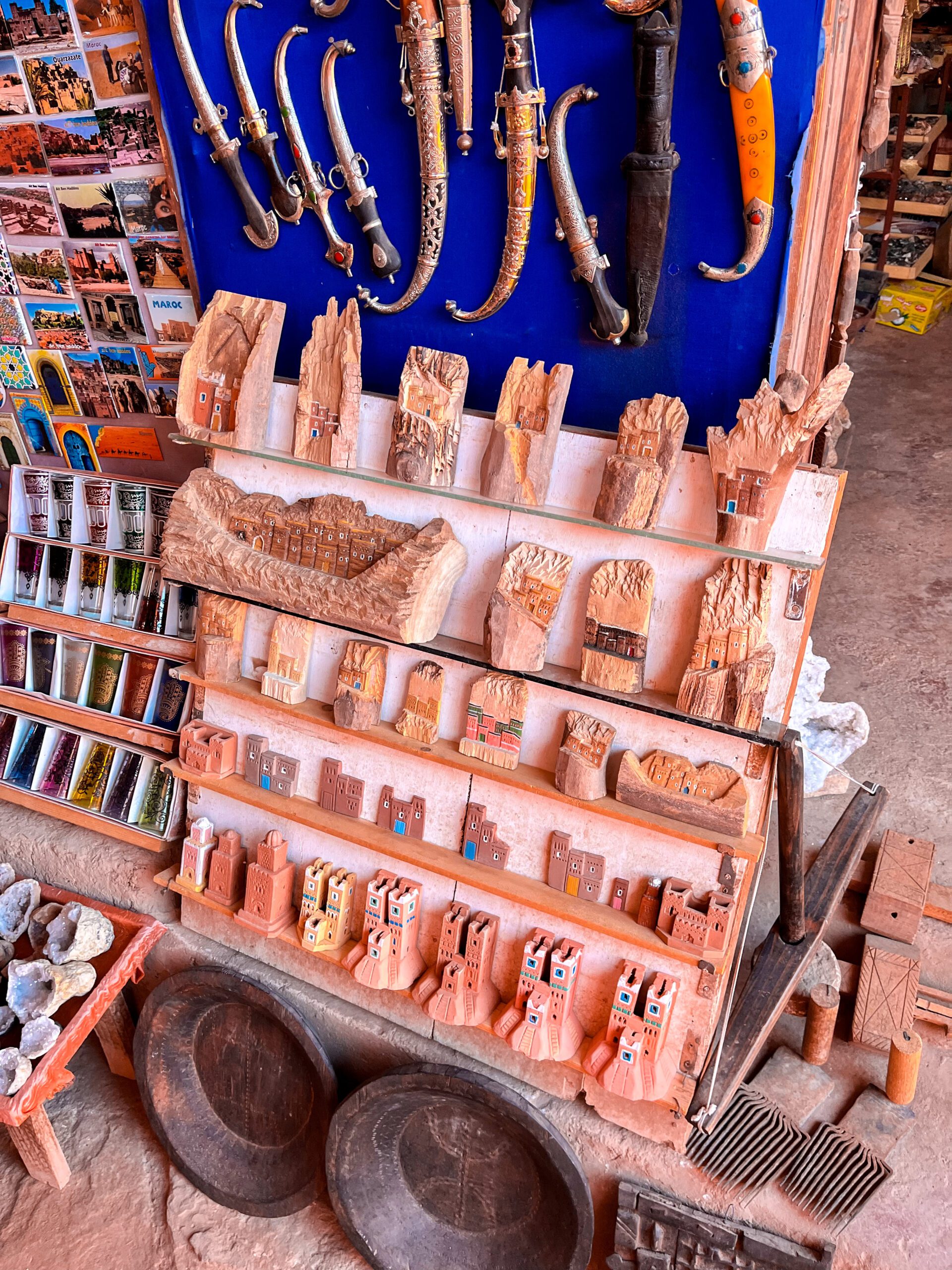 Lokale ambacht, Aït-Ben-Haddou, Marokko