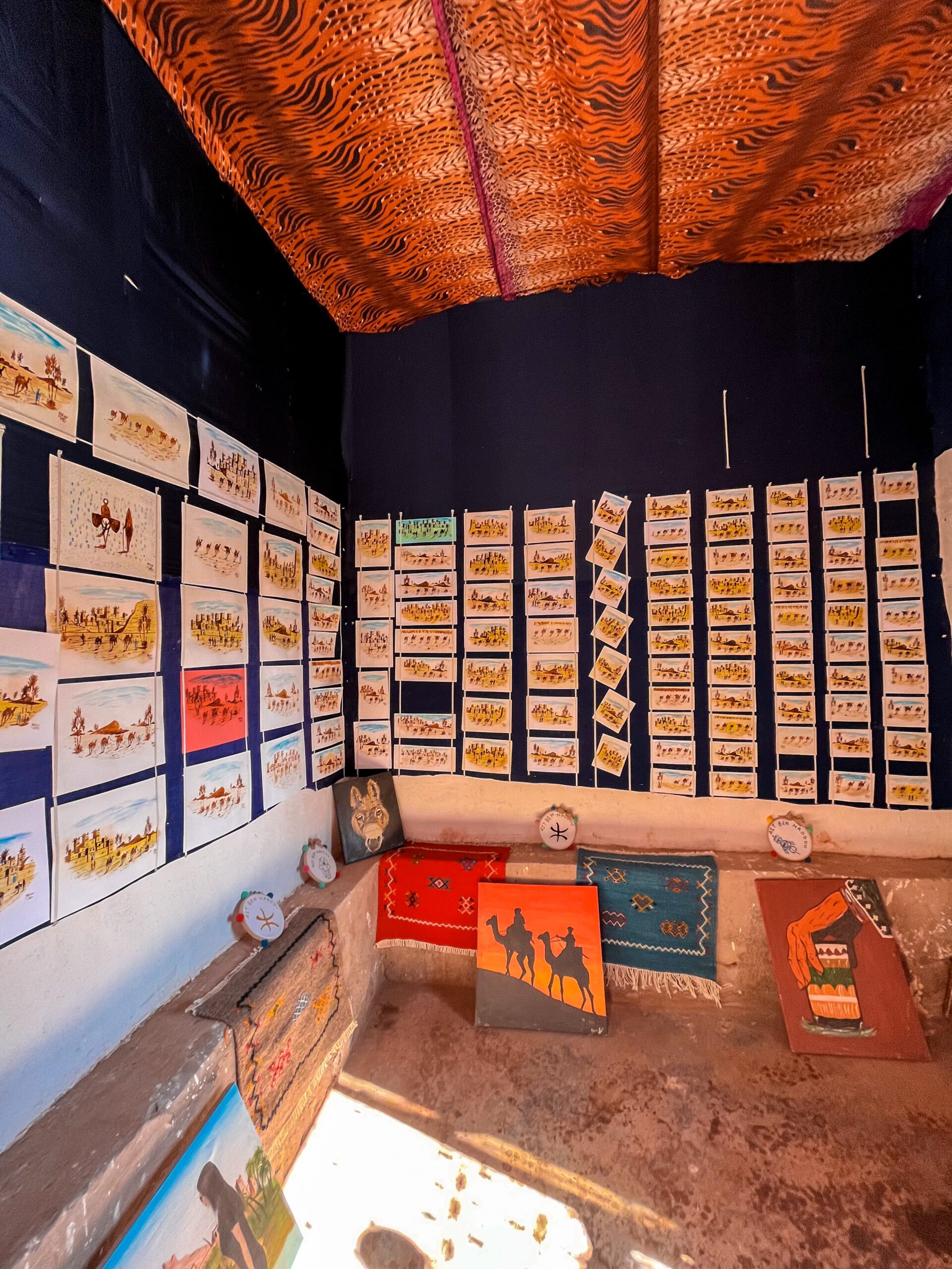 Lokale ambacht, Aït-Ben-Haddou, Marokko