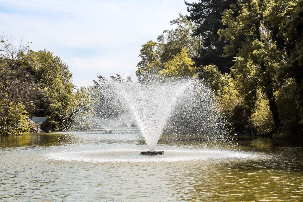 Fontein in Giardini Margherita, Bologna