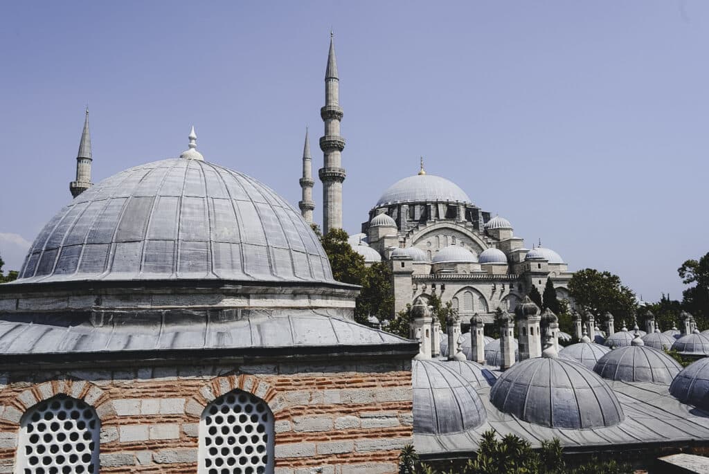Süleymaniye Moskee, Istanbul, Turkije.