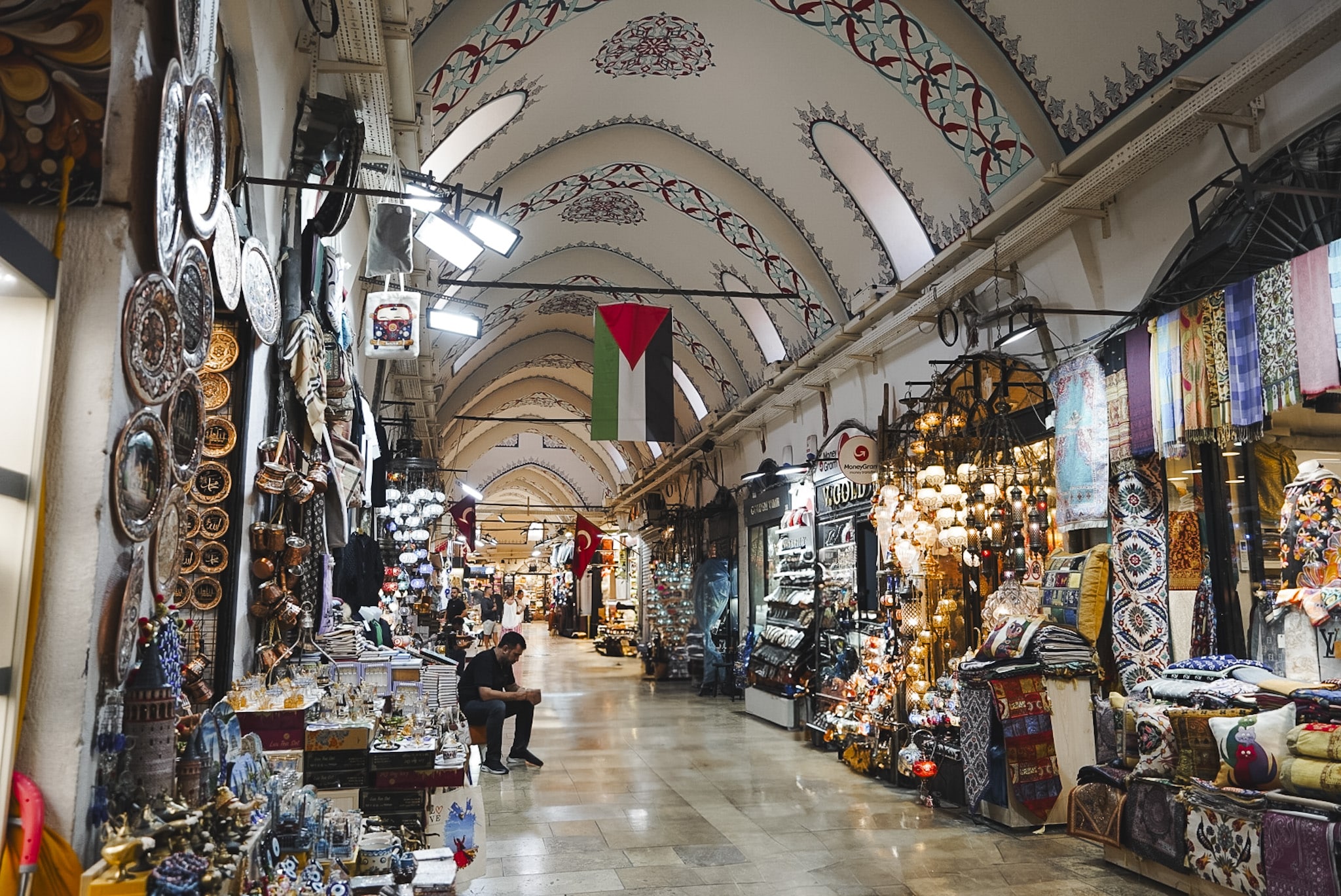 Grand Bazaar, Istanbul, Turkije.