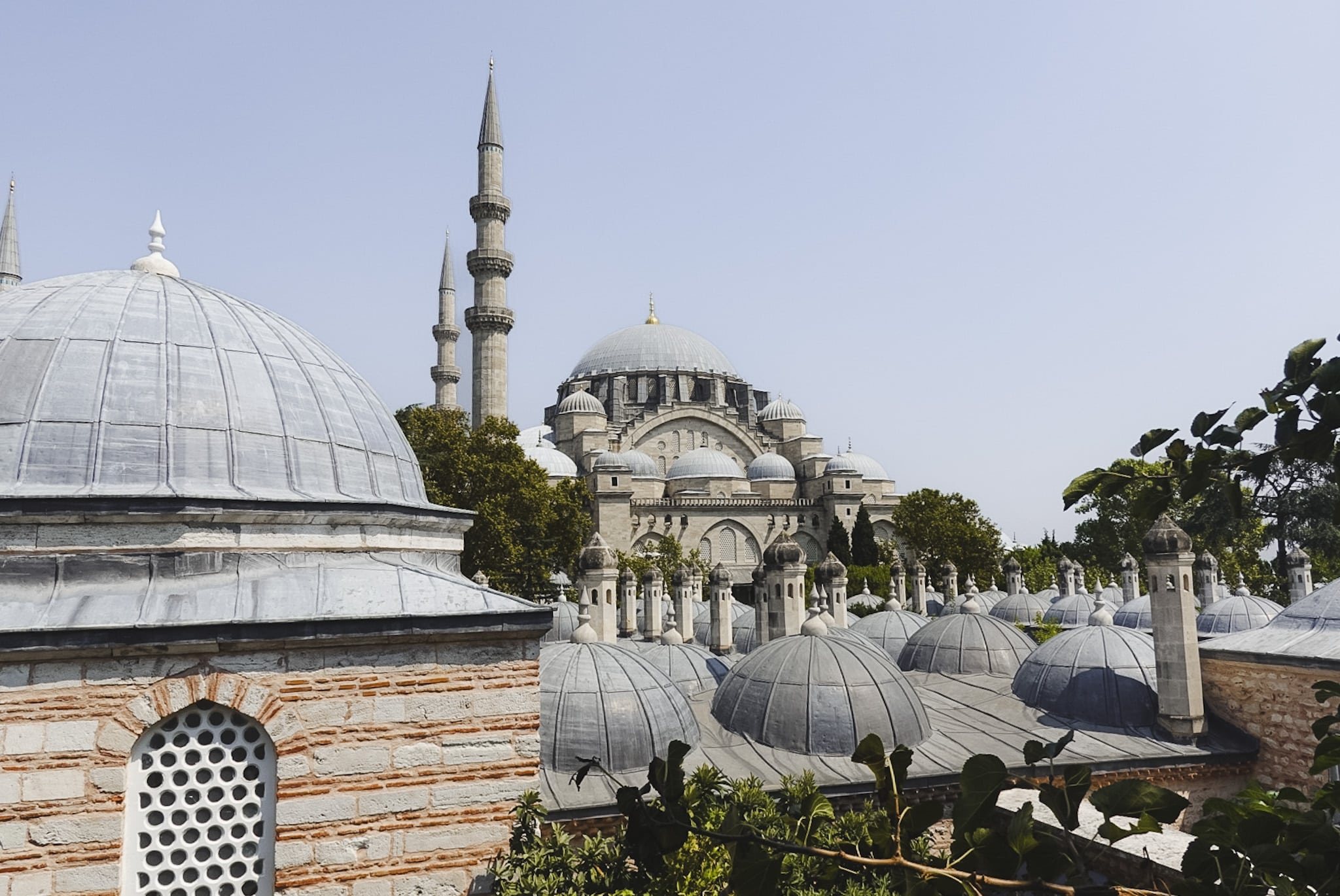 Süleymaniye Moskee, Istanbul, Turkije.