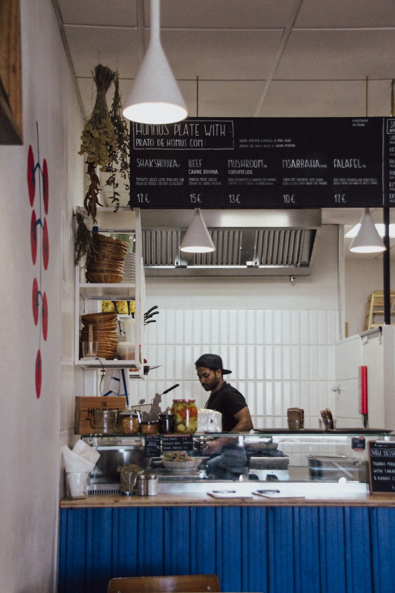 The Hummus Kitchen in Aljezur, Portugal