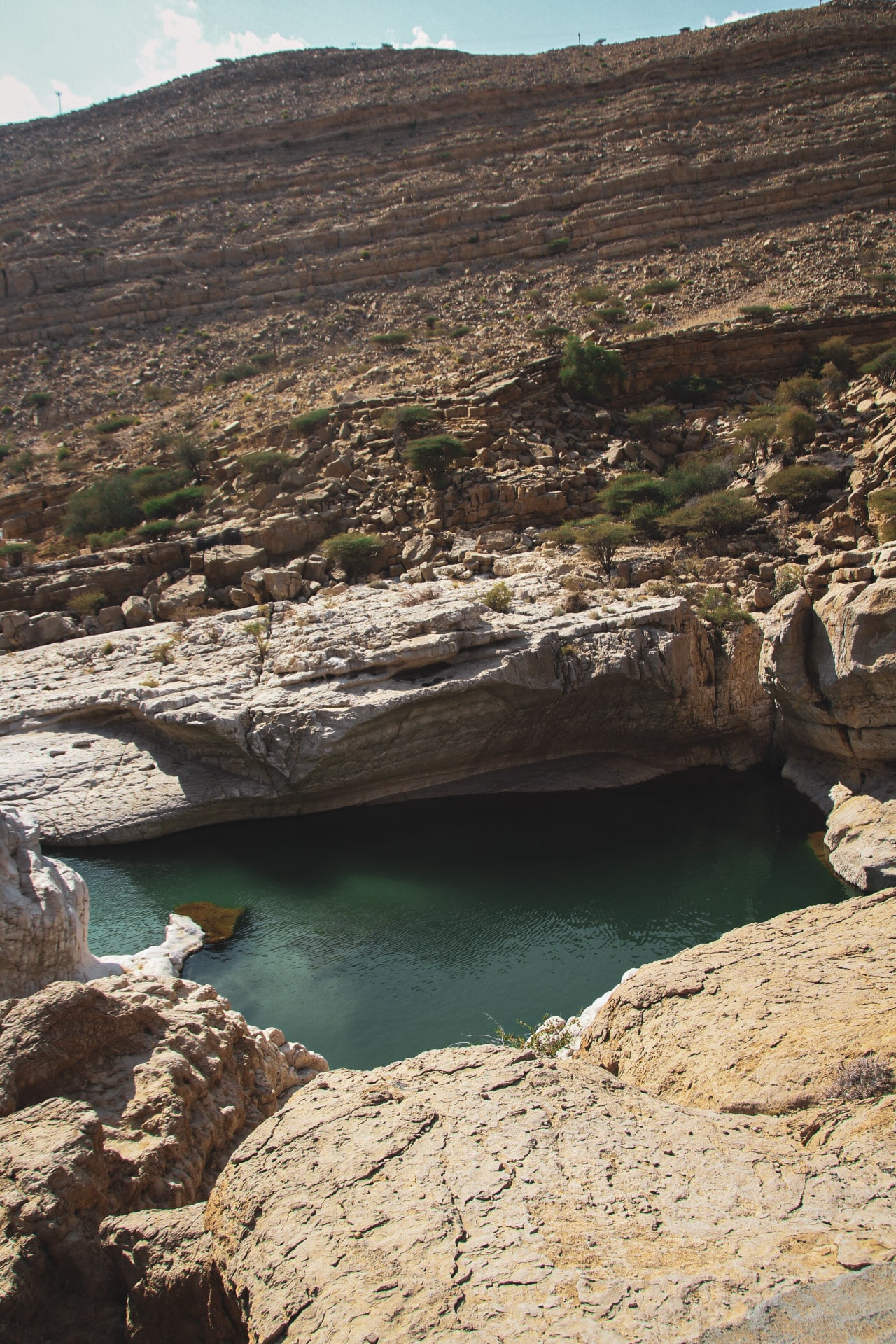 Wadi Bani Khalid in Oman